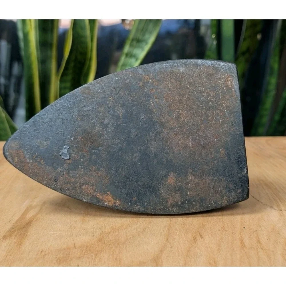 Vintage Wrought Iron Clothes Iron Door Stop